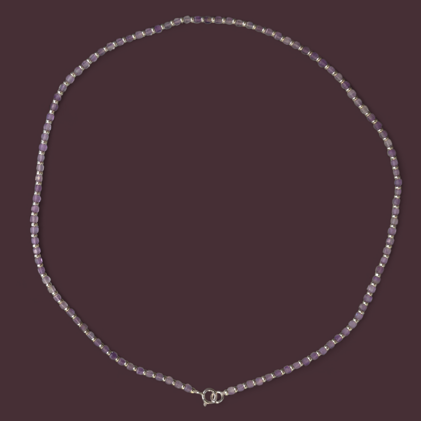 Amethyst-Halskette