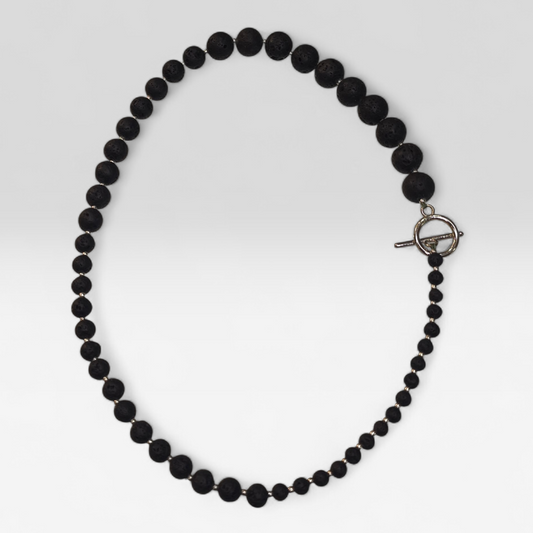 LAVA-Felsen-Halskette