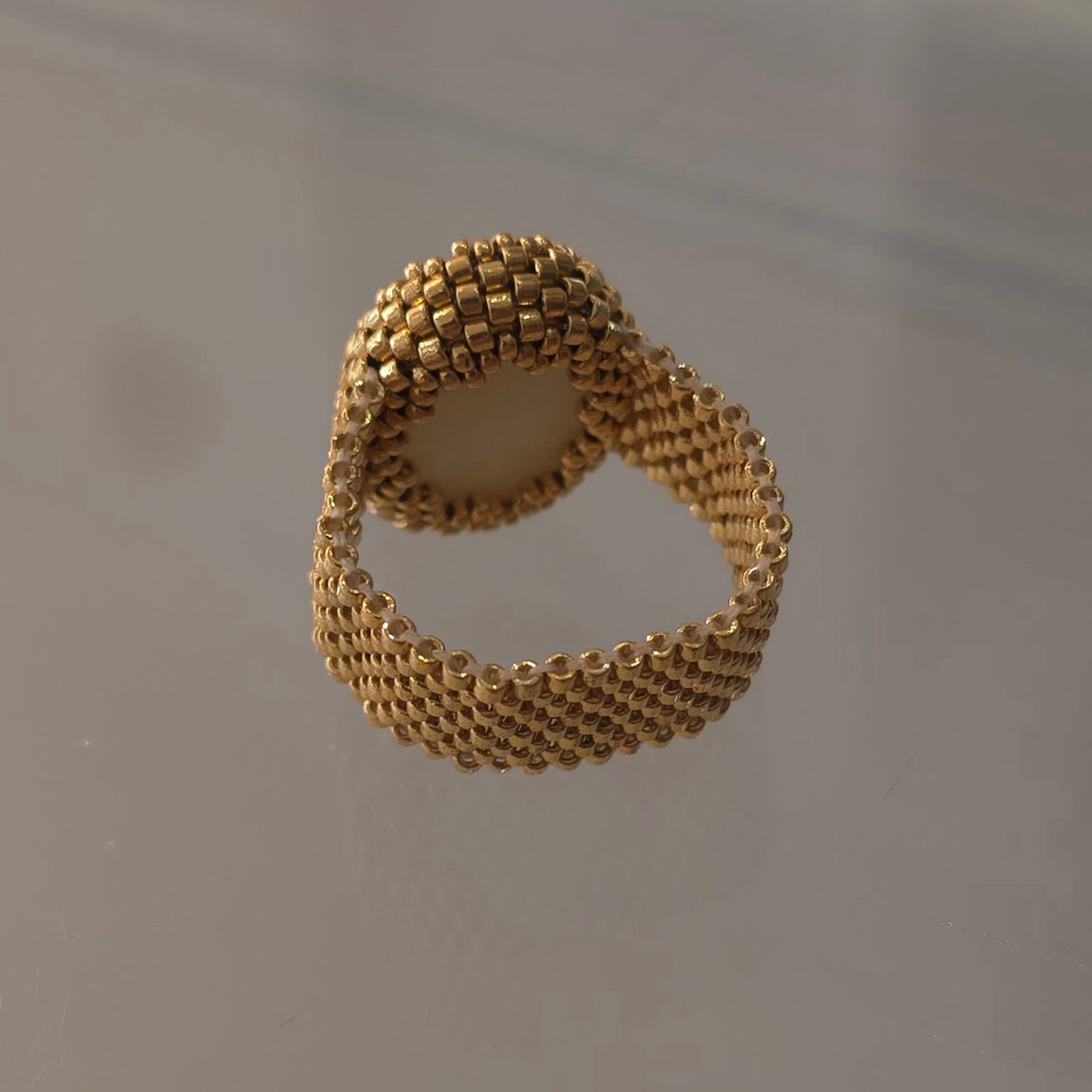 AMAZONITE STONE RING