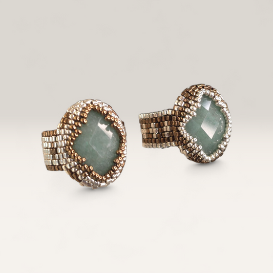 AVENTURINE STONE RING