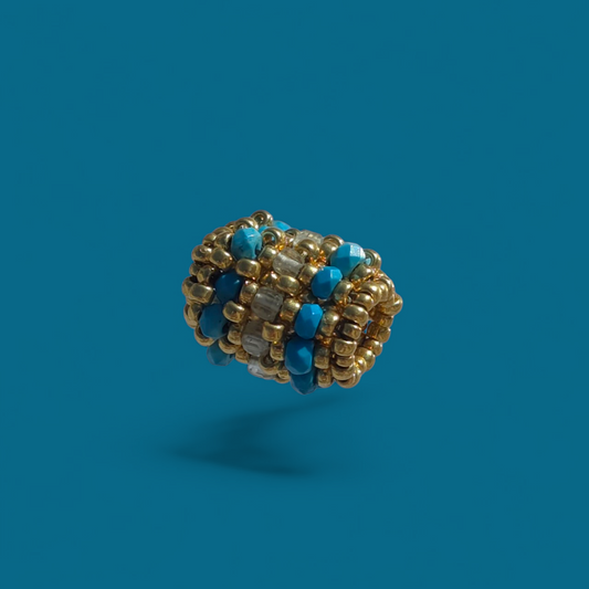 TURQUOISE/AQUAMARINE PENDANT