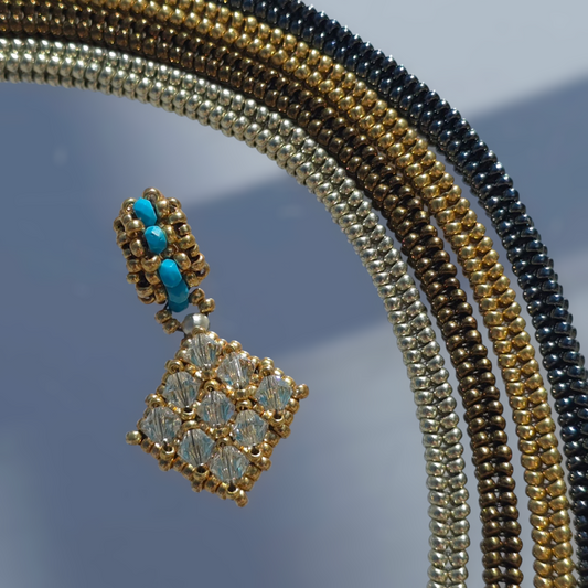 REVERSIBLE SWAROVSKI PENDANT