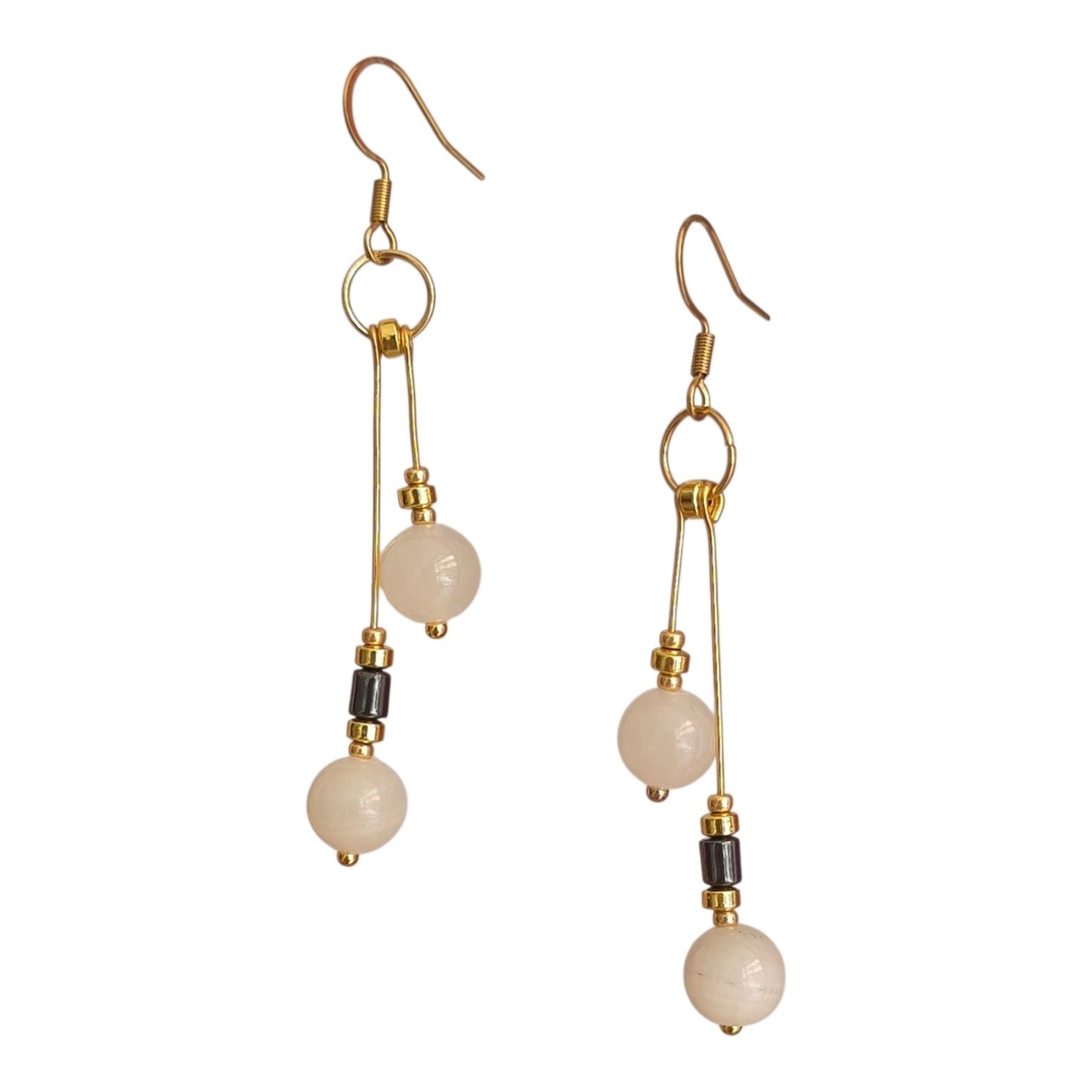 NEPHRITE DROP EARRINGS