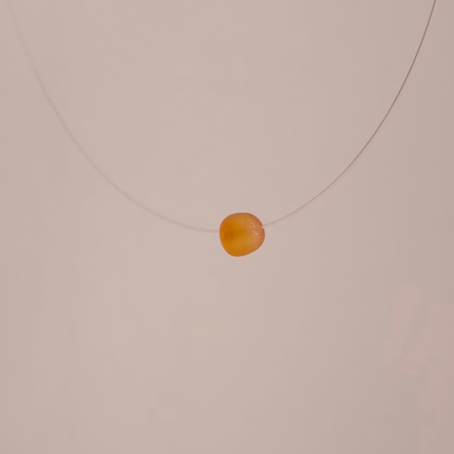 LUMINA Floating Amber Necklace