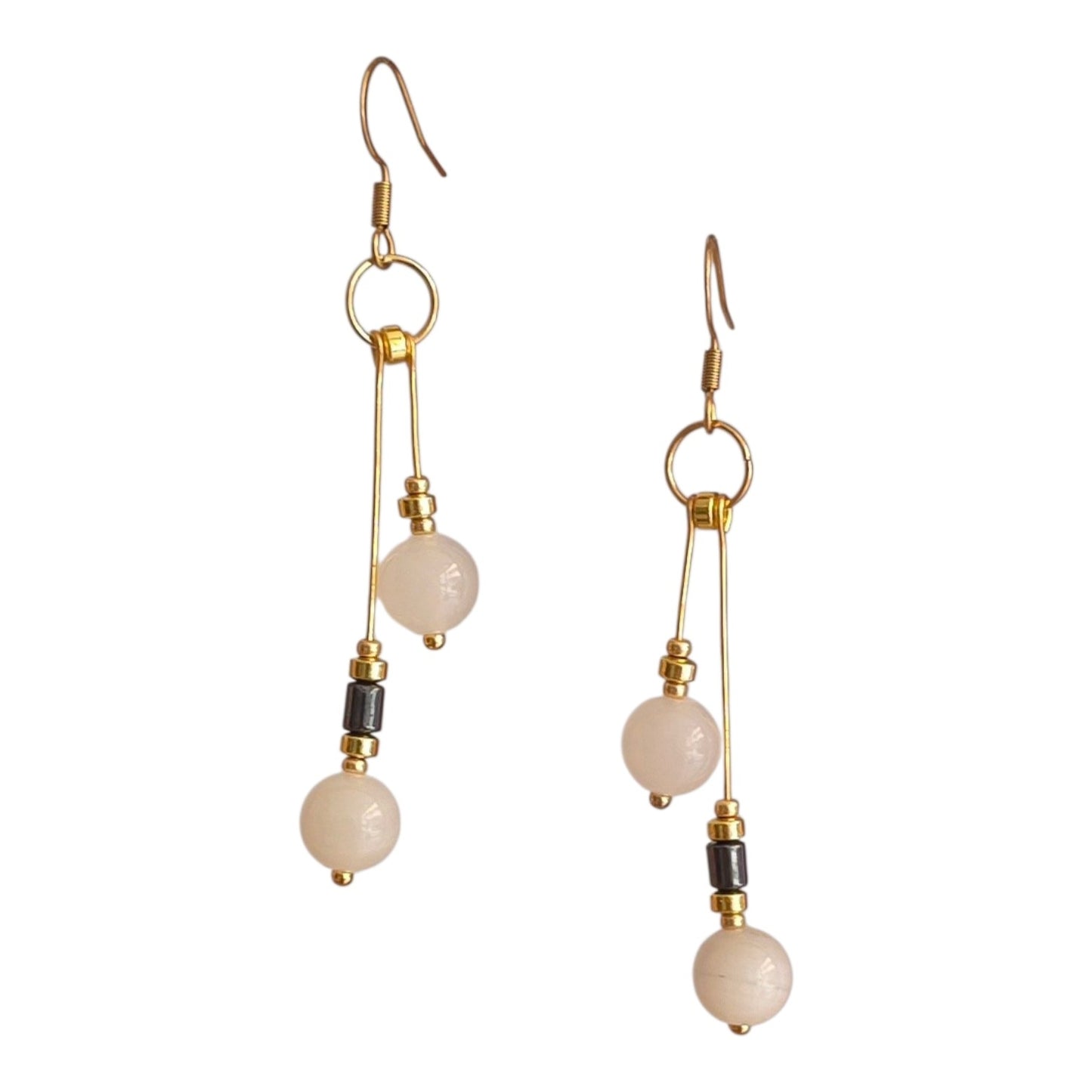 NEPHRITE DROP EARRINGS