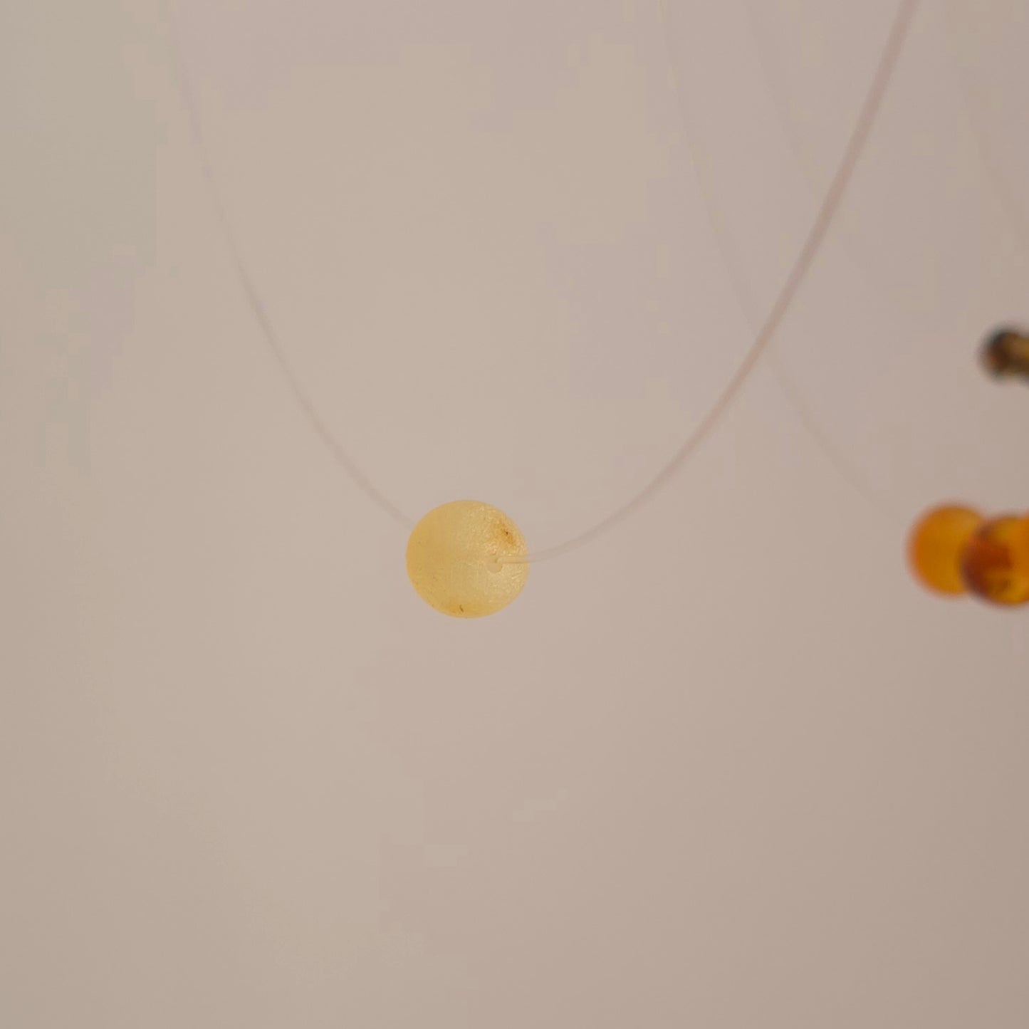 LUMINA Floating Amber Necklace
