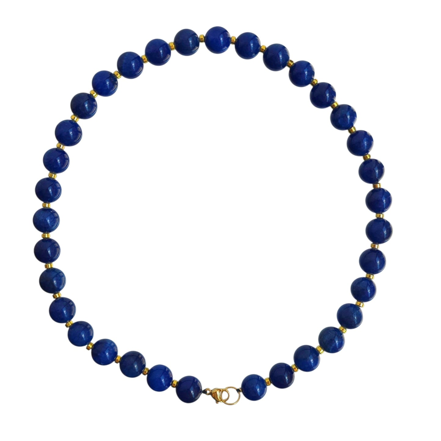 Handcrafted Natural Jadeite Bead Necklace